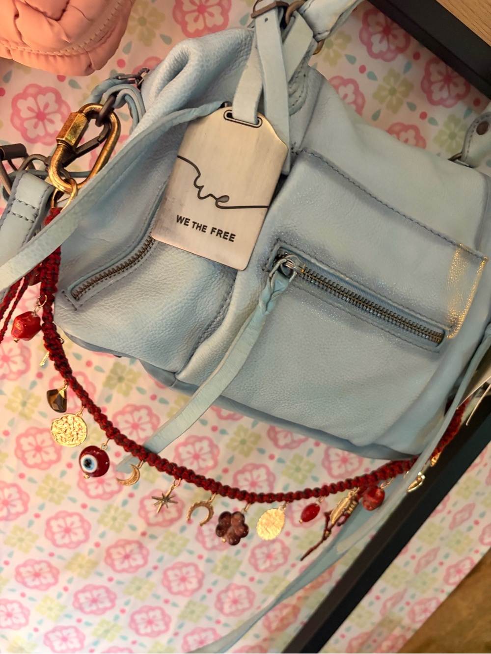 Free people baby Emerson purse + charm - Picture 3 of 6